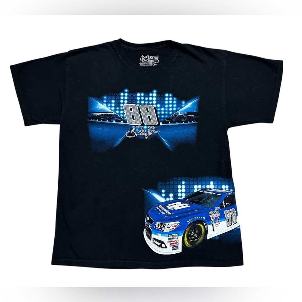 Chase Authentics Dale Earnhardt Jr. #88 Hendrick Motorsports T-shirt Size Large